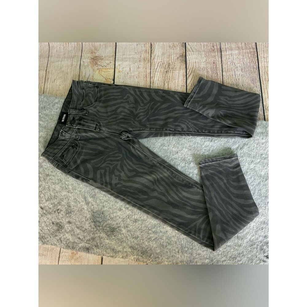 Hudson Jeans Gray Zebra Print Kids Jeans Size 7
